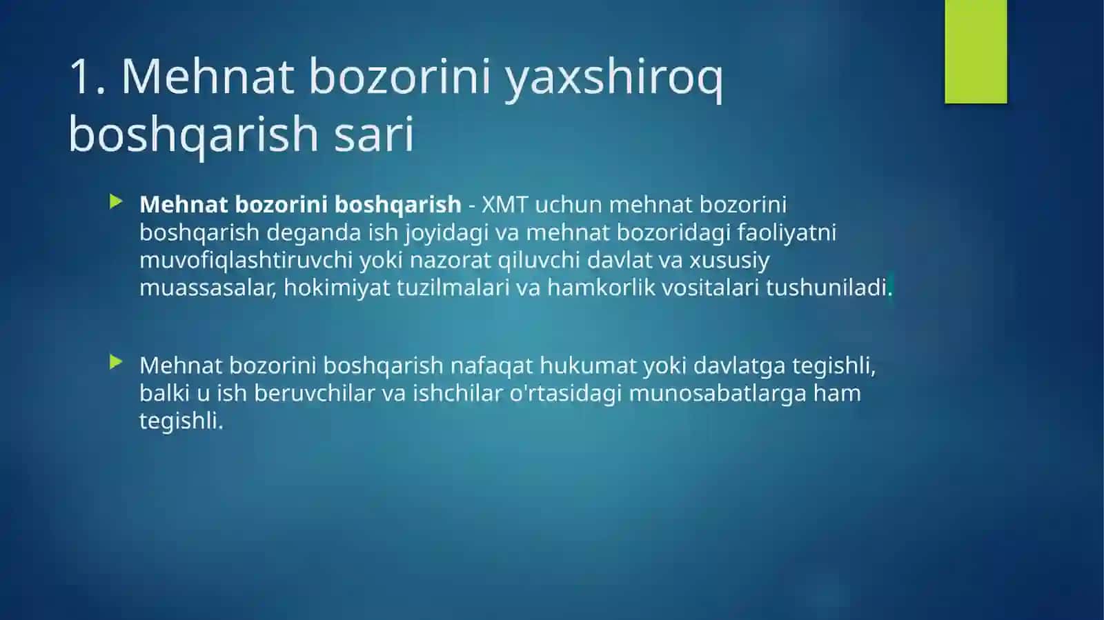 Mehnat bozori: Mohiyati, Shakllanishi va Rivojlanishi 4