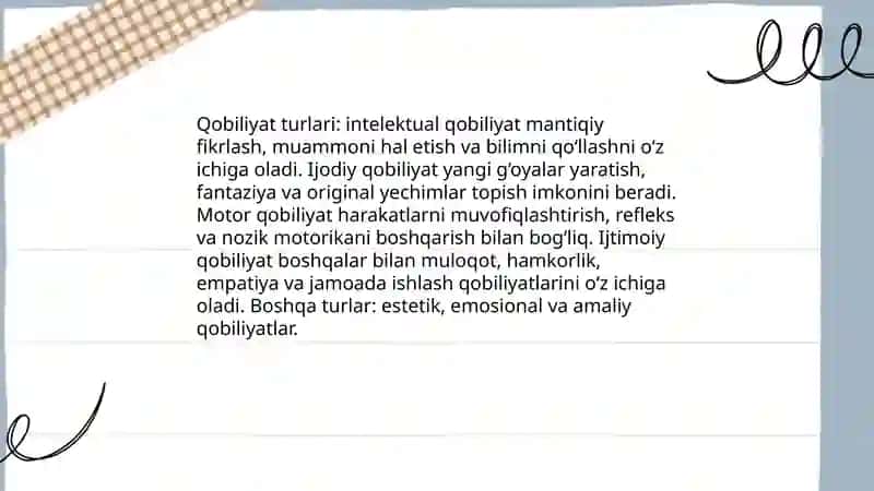 Qobiliyat 4