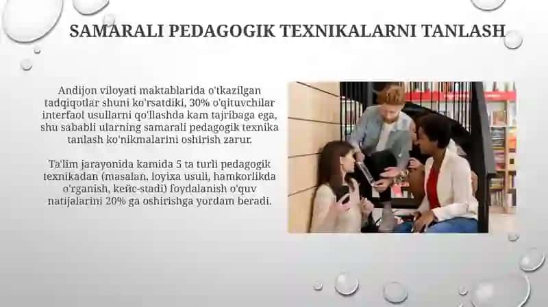 Pedagogik Texnika Shakillantirish Metodologiyasi 4