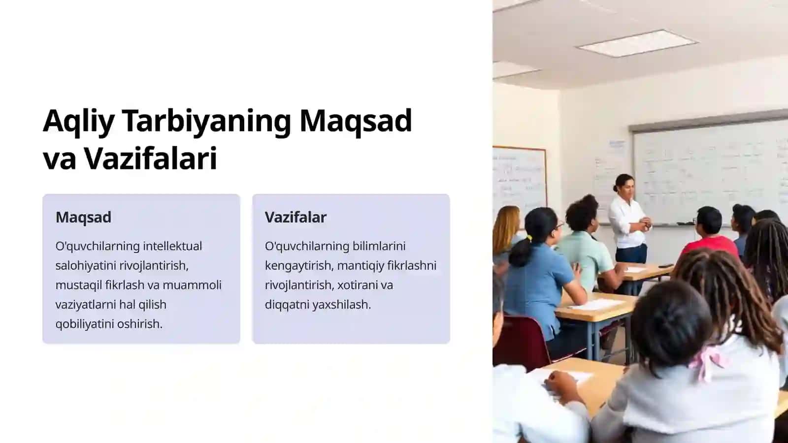O'quvchilarning Ilmiy Dunyoqarashini Shakllantirish: Aqliy va Fuqarolik Tarbiyasi 4