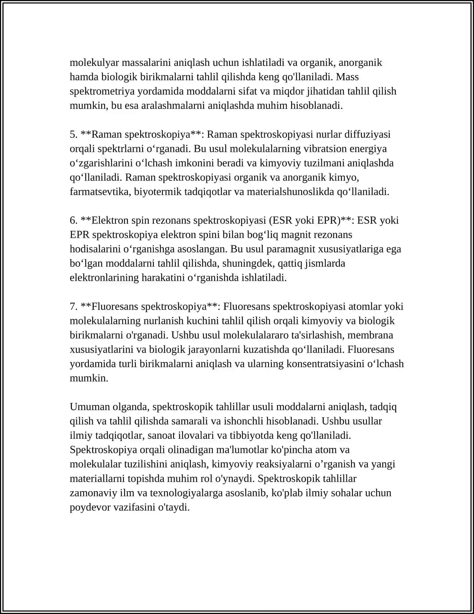 Dori vositalarini miqdorini aniqlashning zamonaviy tahlil usullari 4