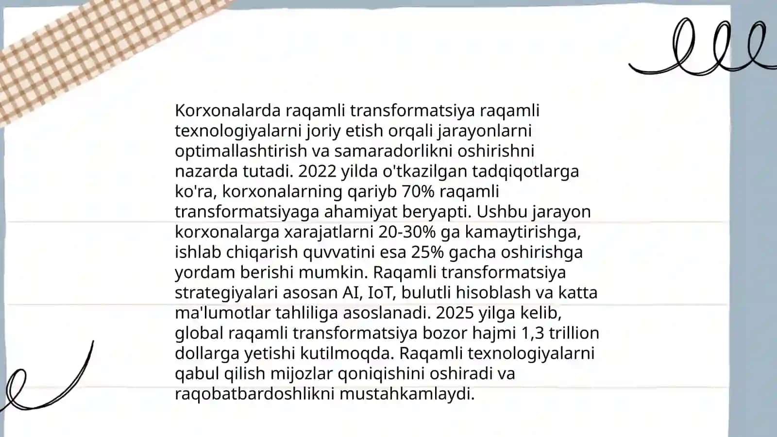 Texnologiya menejmentining zamonaviy yondashuvlari 4