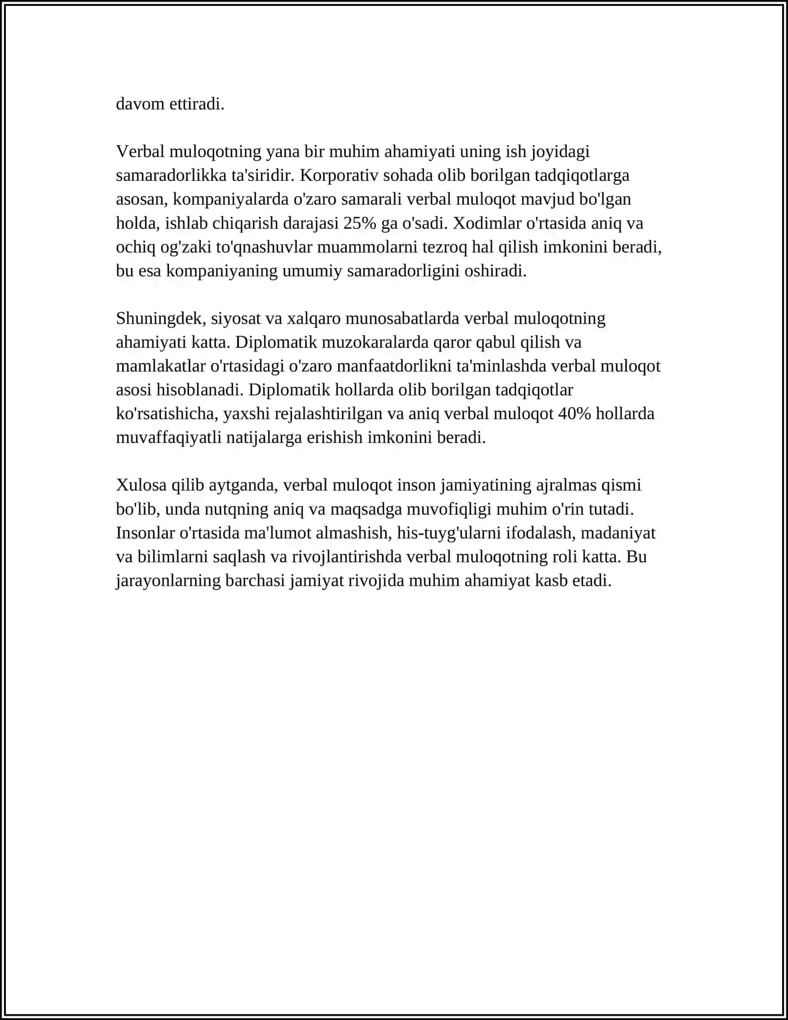 PATSIENT BILAN VERBAL VA NOVERBAL MULOQAT KO'NIKMALARI 4