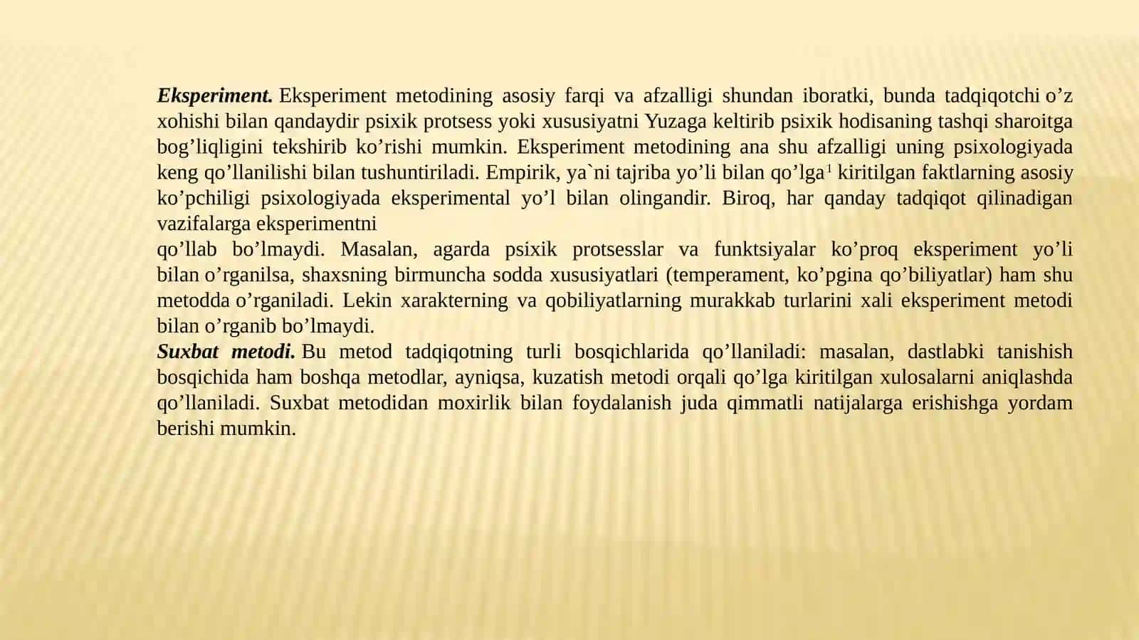 Psixologiyaning tadqiqot metodlari 4
