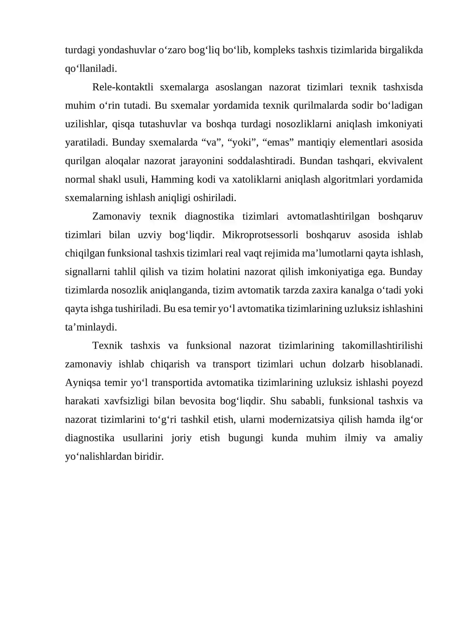Способы организации систем функционального контроля (Funktsional nazorat tizimlarini tashkil etish usullari) 4