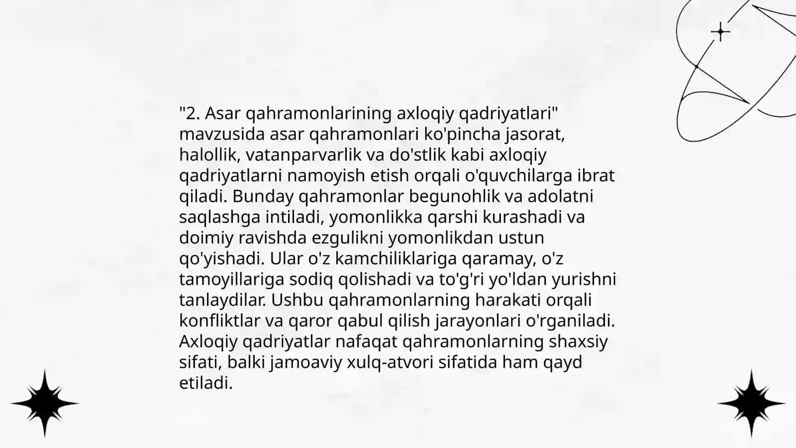 Besh bolali yigitcha asari va Joze Mauro de Caskonselosning Azizim Po’rtaxol asarlarining qiyosiy tahlili 4