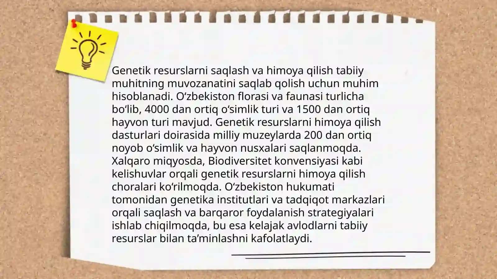 Seleksiya yutuqlari toʻgʻrisidagi Oʻzbekiston Respublikasi qonuni. chorvachilikni rivojlantirish boʻyicha 4