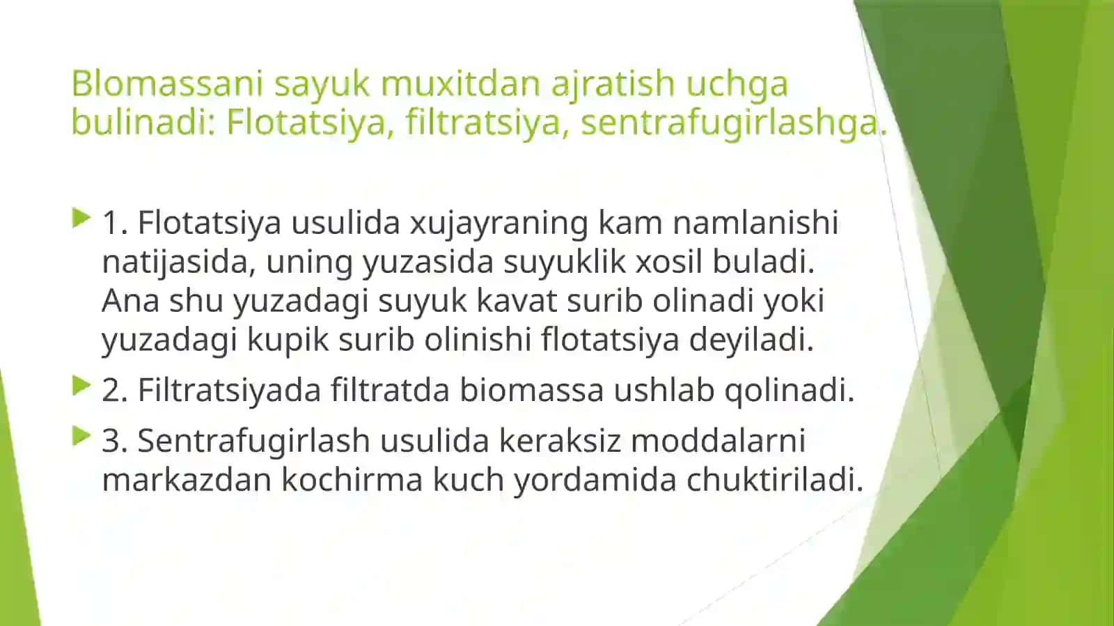 maxsulotlarni ajratish va konsentrlash 4