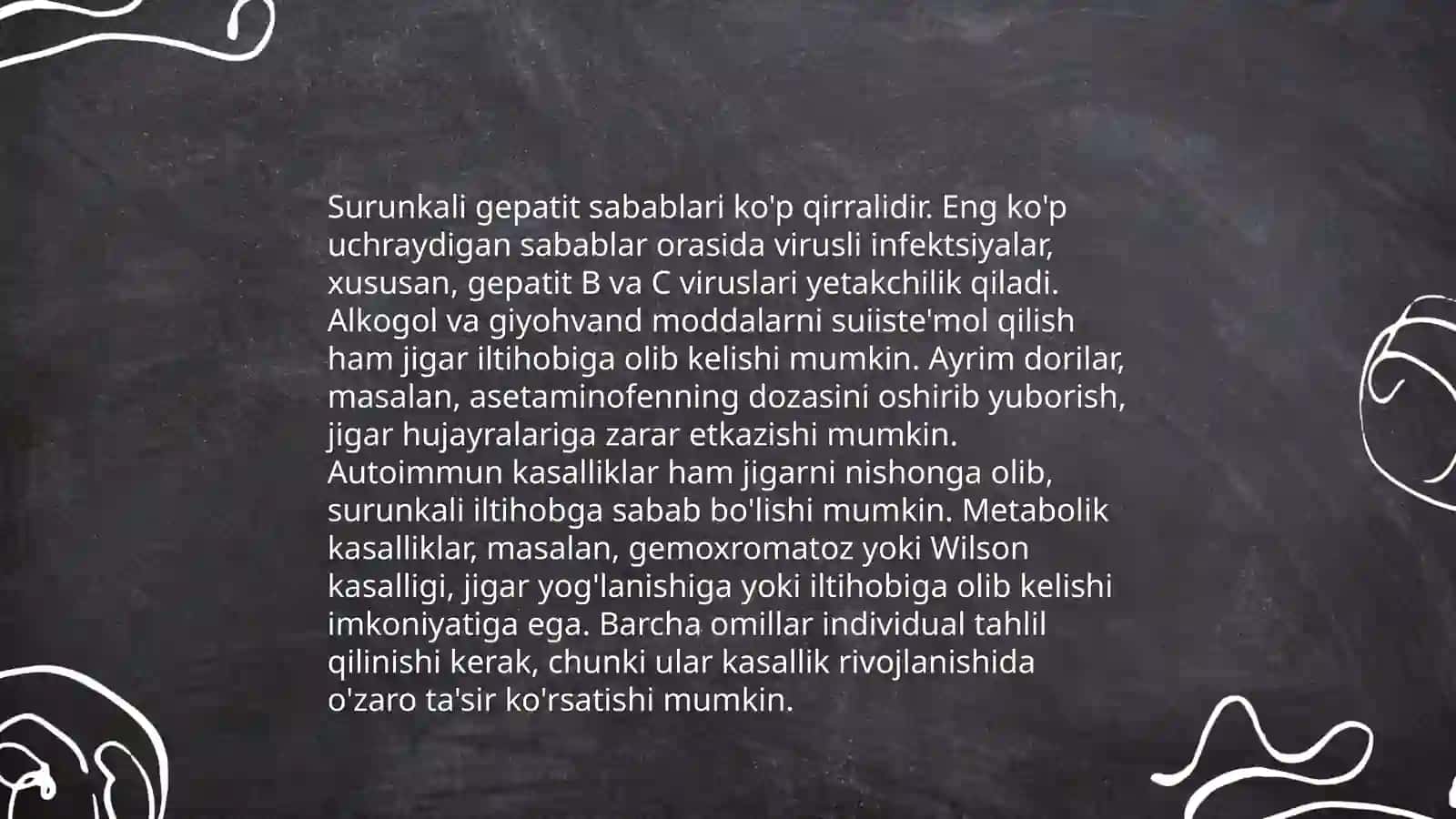 Surunkali gepatitlar 4