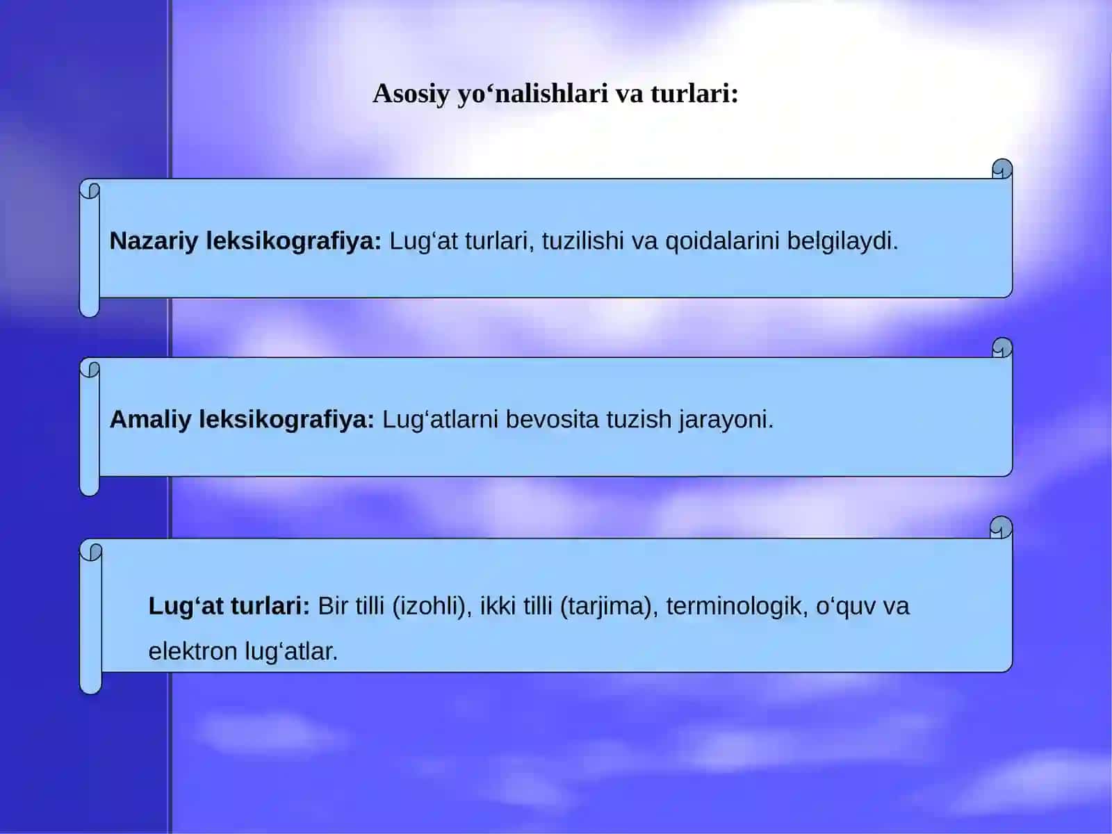 O'zbek leksikolografiyasi va lug'atchili 4