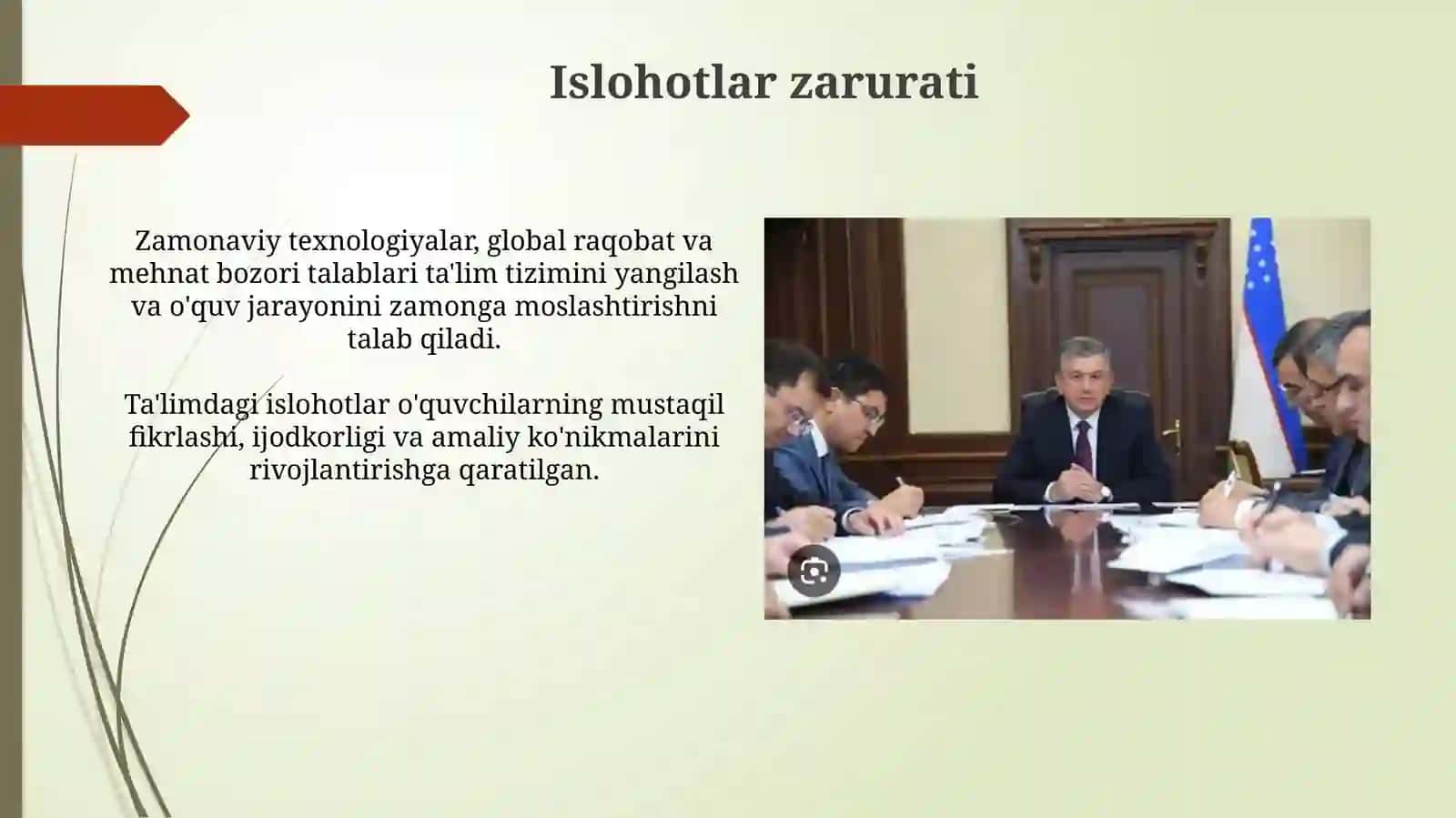Ta'limtizimi islohatlar 4