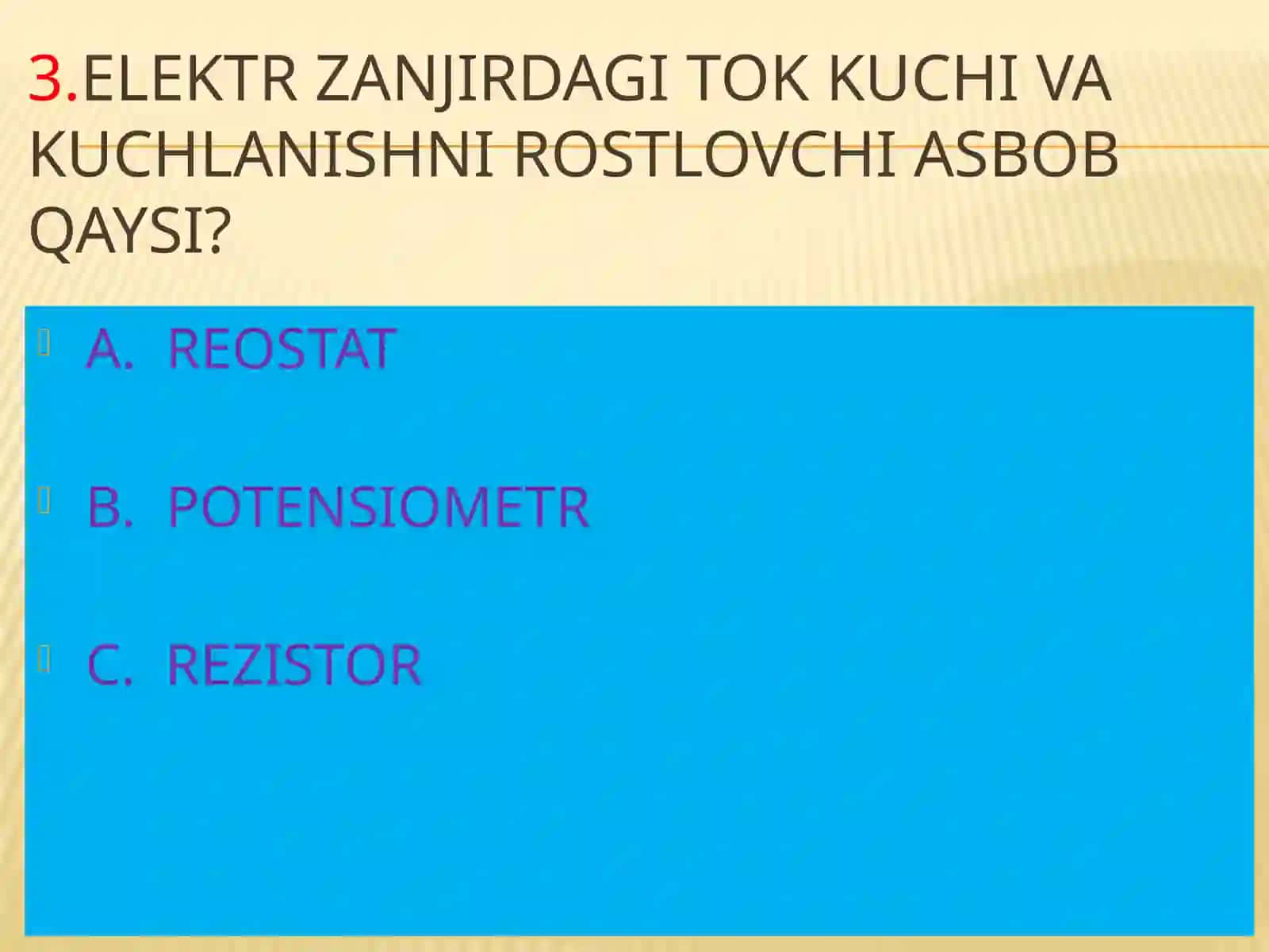 8-sinf Fizika fanidan O'tkazgichlarni ketma-ket va parallel ulash dars taqdimoti 4