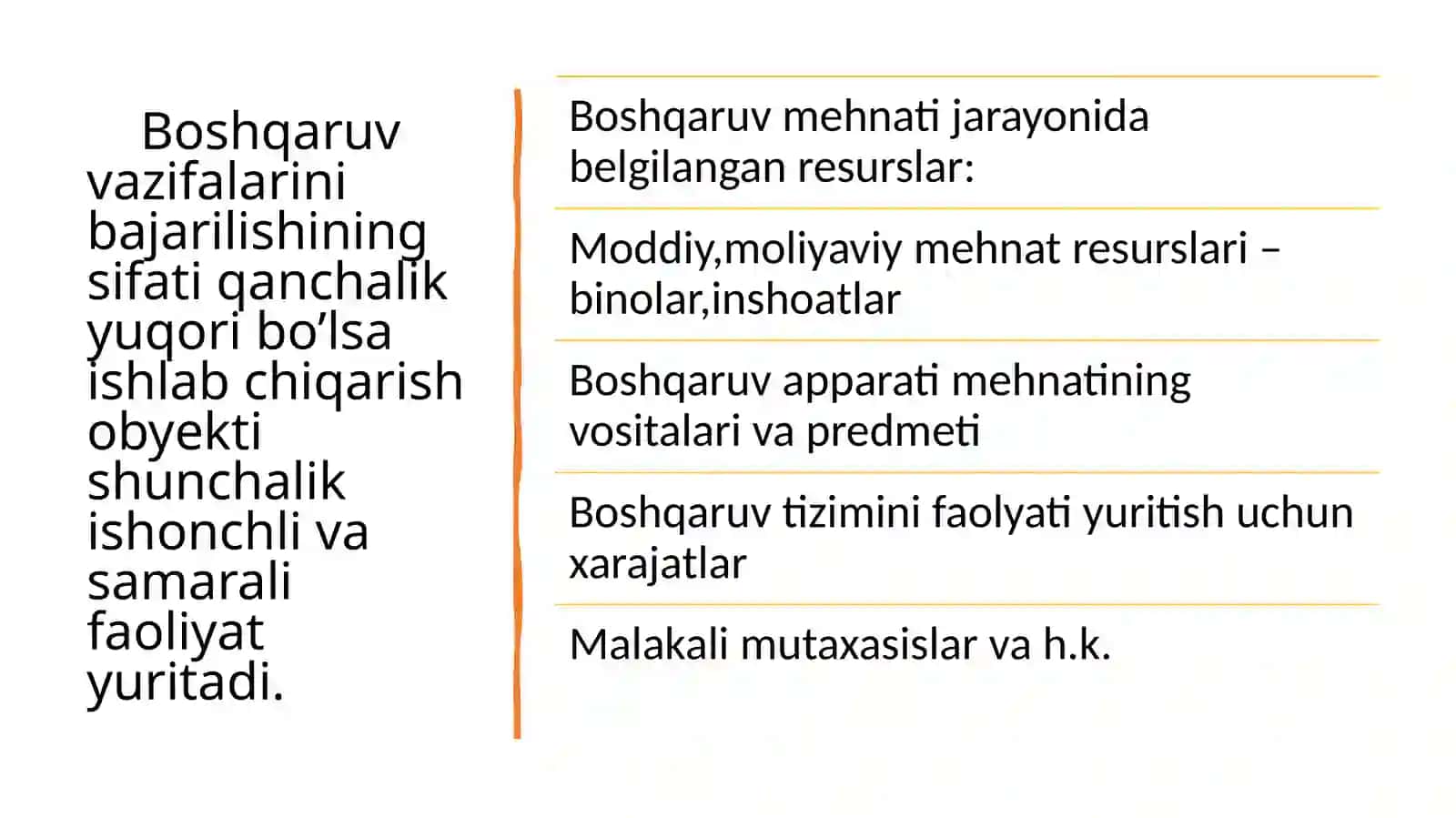 Boshqaruv mehnatini tashkil qilish 4