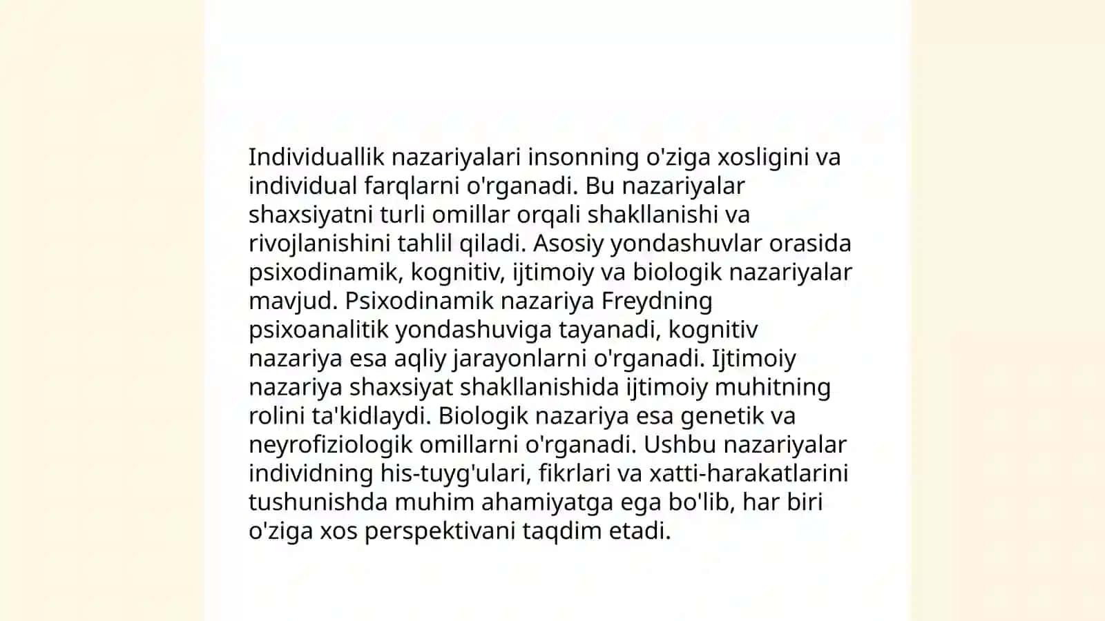 Individ shaxs va individuallik tushunchalari 4