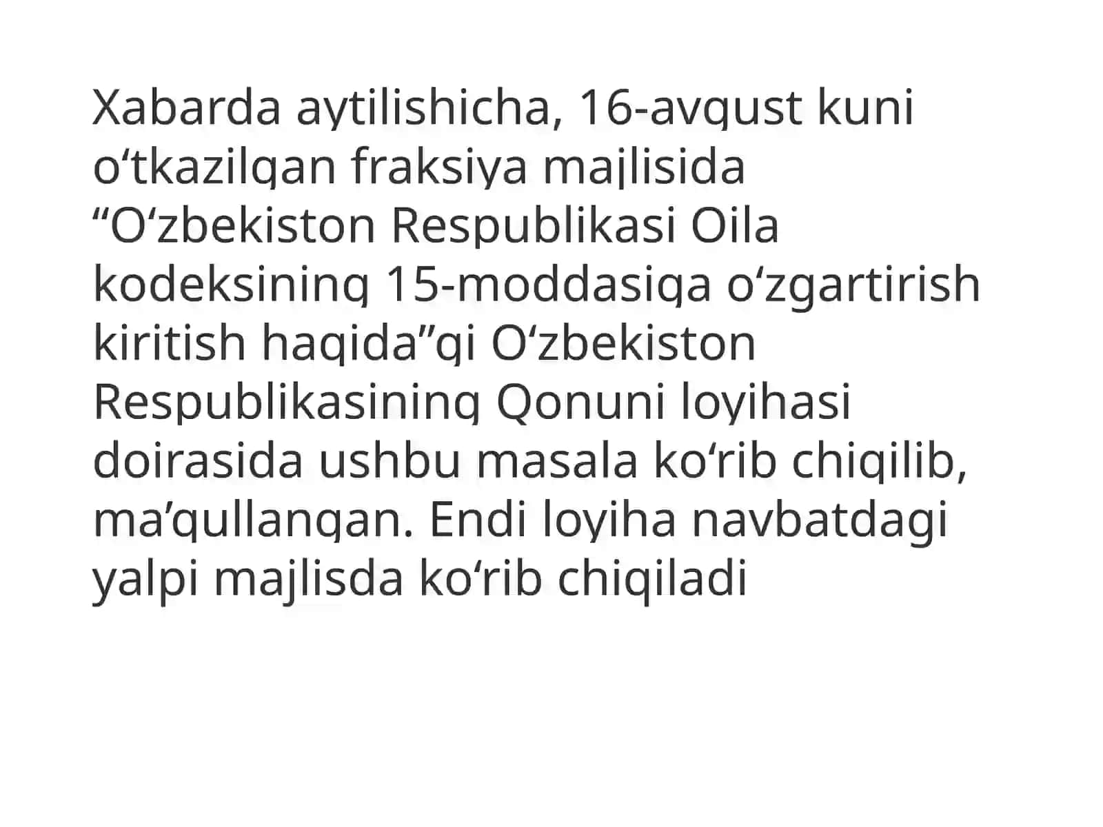 Oila qurish yoshining maqul chegarasi 4