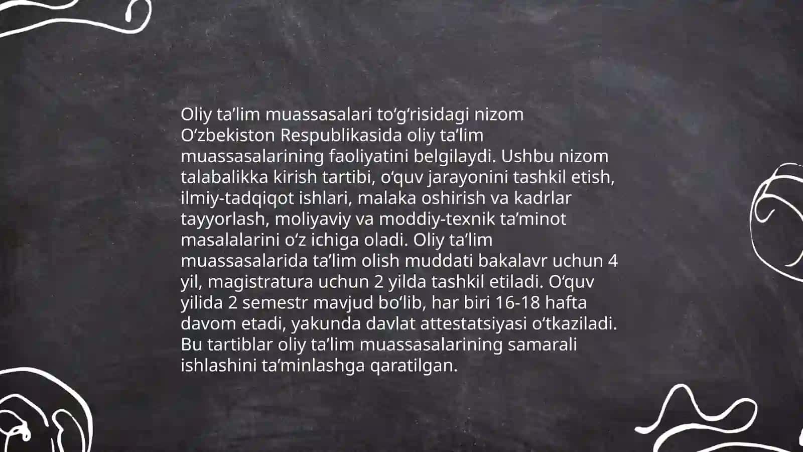 Ta'lim to'g'risidagi qonun 4
