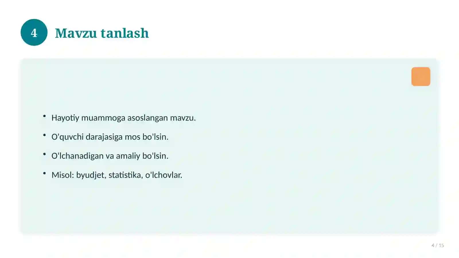 7-sinf matematika fanidan loyiha ishi 4
