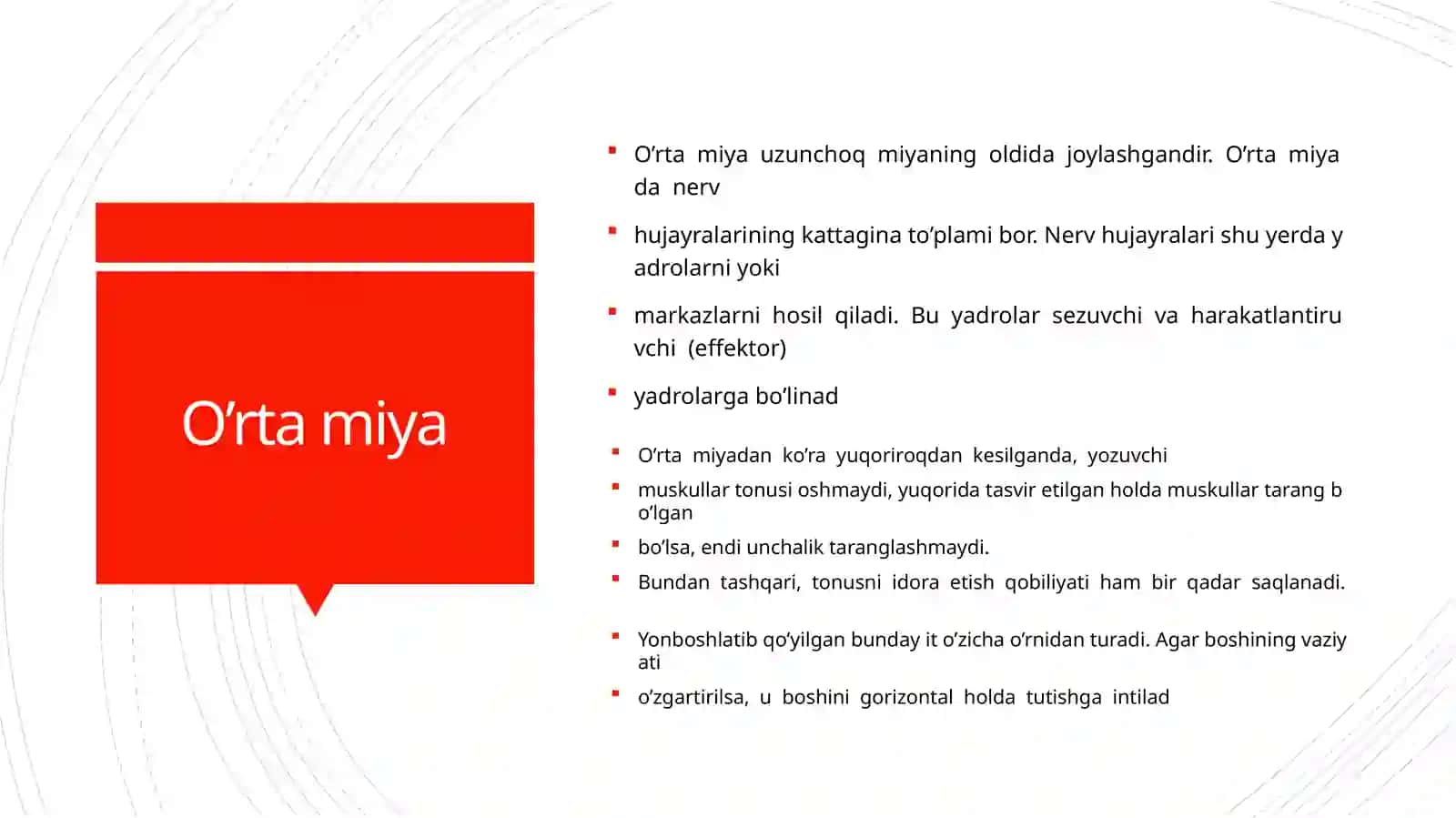 Hayvonlar patofiziologiyasi fanidan tayyorlagan mustaqil ta'limi 4