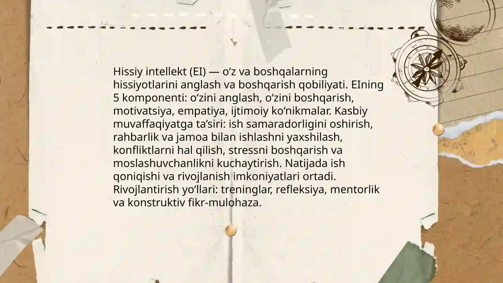 Shaxsiy hissiy irodaviy soxasi va kasbga moslashish 4