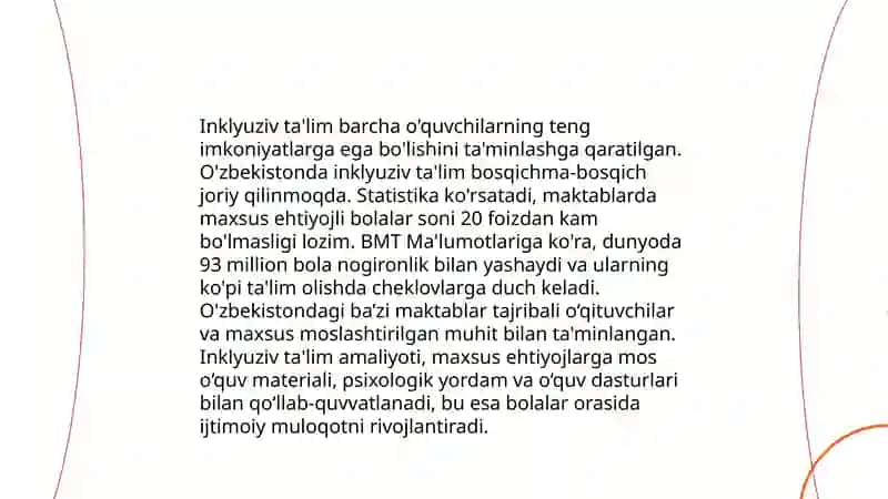 Alohida Yordamga Muhtoj Talabalarning Ta’limiy Ehtiyojlari 4
