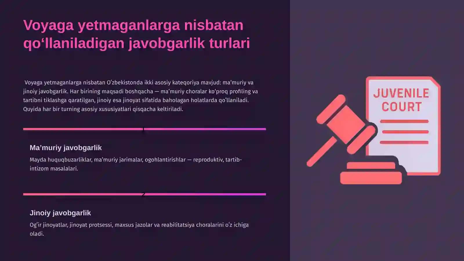 VOYAGA YETMAGANLARGA NISBATAN JAVOBGARLIK TIZIMI 4