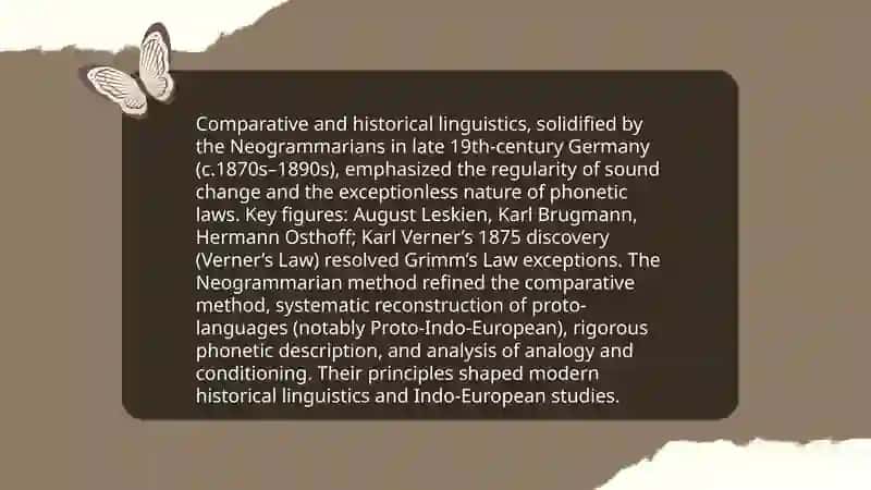 The development of linguistics 4