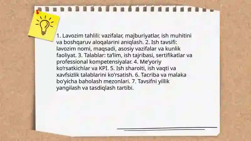 mehminxona xoʻjaligida xodimlarni tanlash va yollash usullari 4
