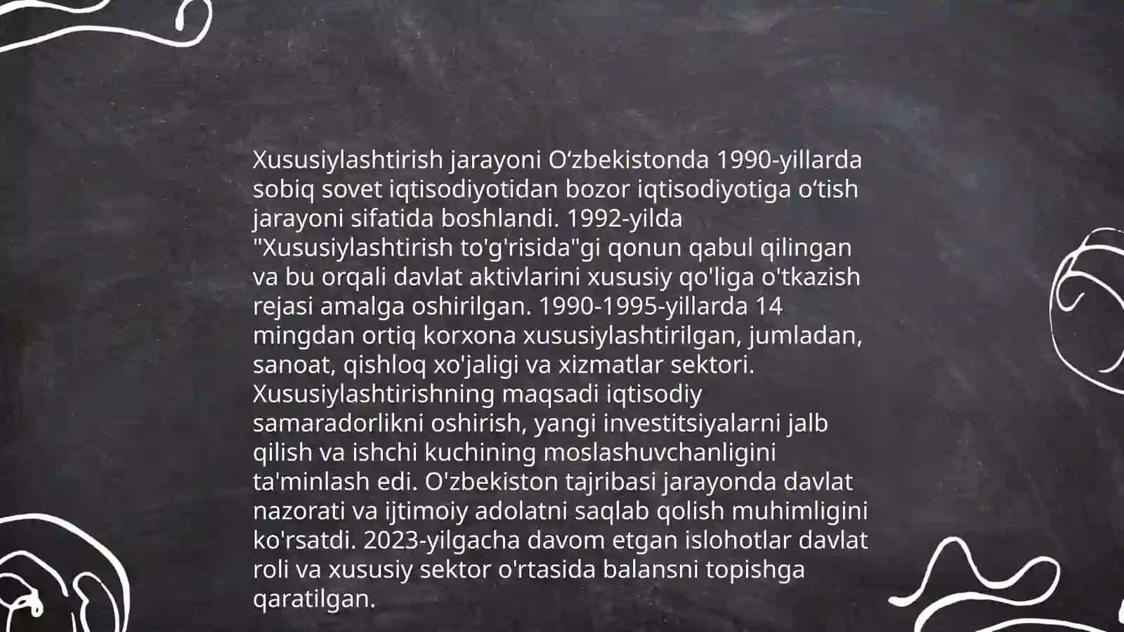 Mulkni davlat tasarrufidan chiqarish va xususiylashtirish maqsadi, yoʻllari va usullari 4