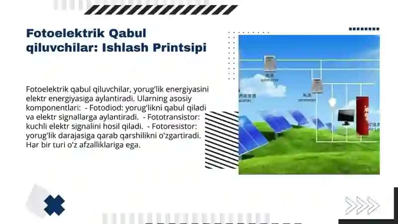 Optik nurlanishlar va fotoelektrik qabul qiluvchilari 4