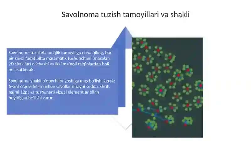 Matematika boyicha ilk tasavvurlarni aniqlash uchun savolnoma 4