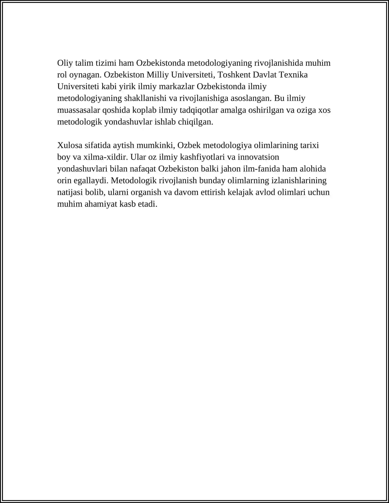 OʻZBEK METODOLOG OLIMLARI 4