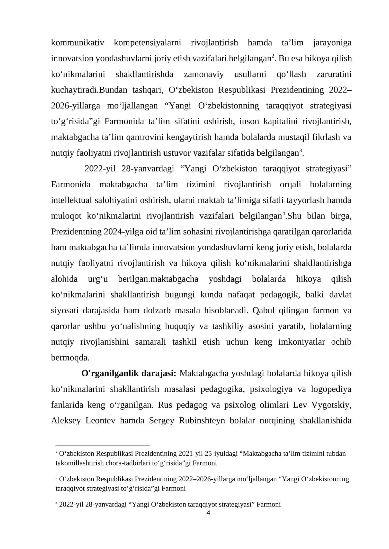 MAKTABGACHA YOSHDAGI BOLALARDA HIKOYA QILISH KO'NIKMALARINI SHAKILLANTIRISH 4
