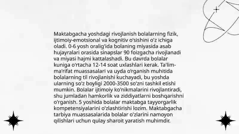 Individula rivojlanish bosqichlari 4
