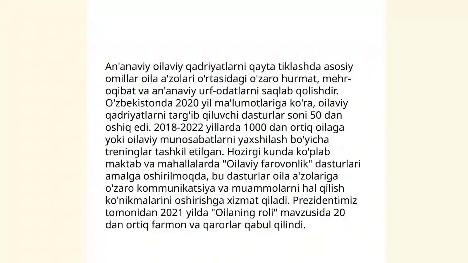 Milliy tarbiyaviy qadriyatlarni tiklanishi va zamonaviylashuvi 4