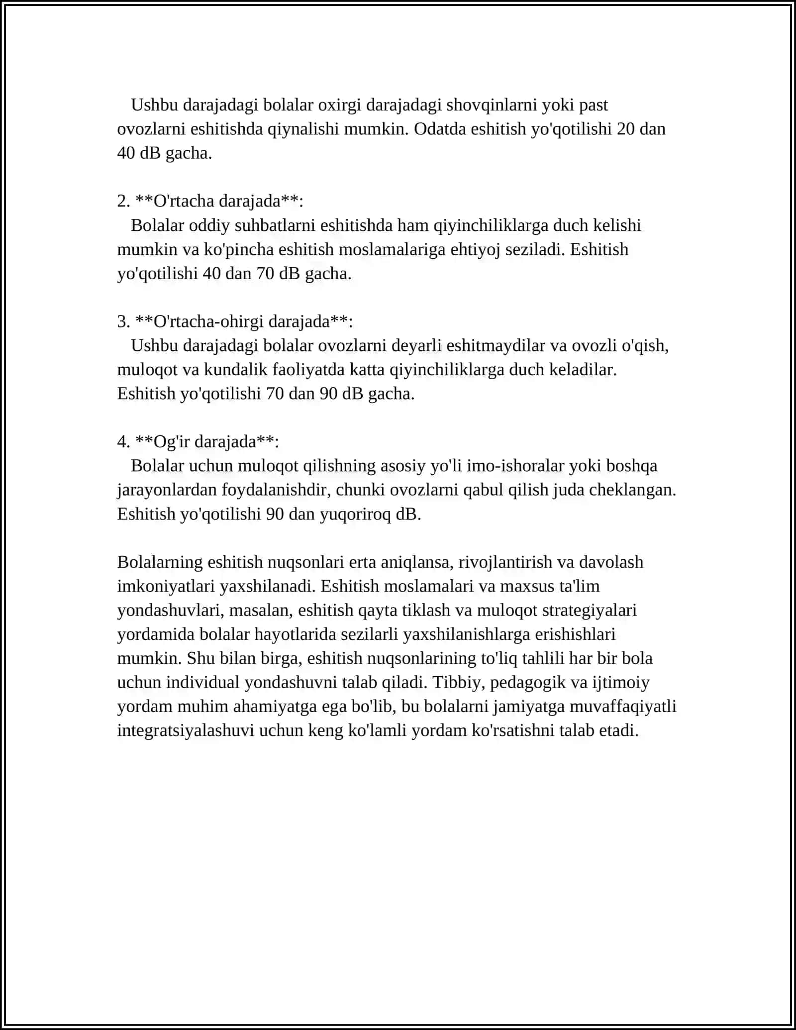 ESHITISHDA NUQSONI BOʻLGAN BOLALAR 4