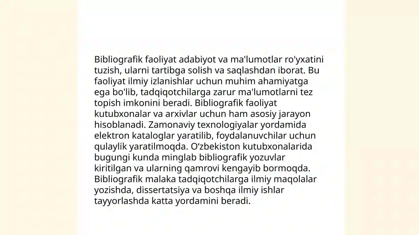 Oliy ta'lim ARM 4