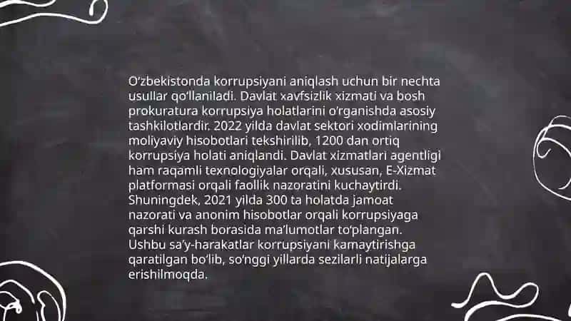 Korrupsiyaga qarshi kurash Mexanizmlari 4