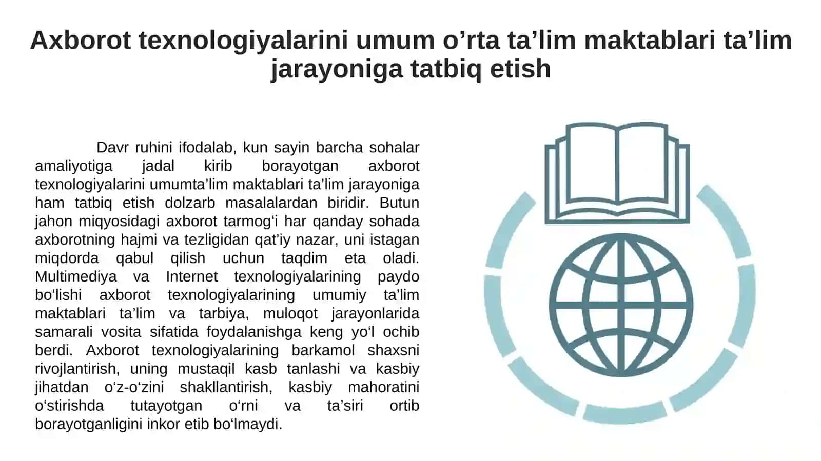 Ta’lim soxasida internet-texnologiyalaridan foydalanish 4