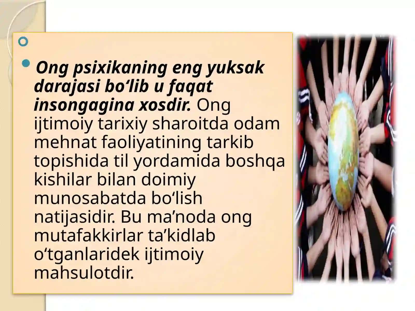 PSIXIKA VA ONGNING TARAQQIYOTI 4