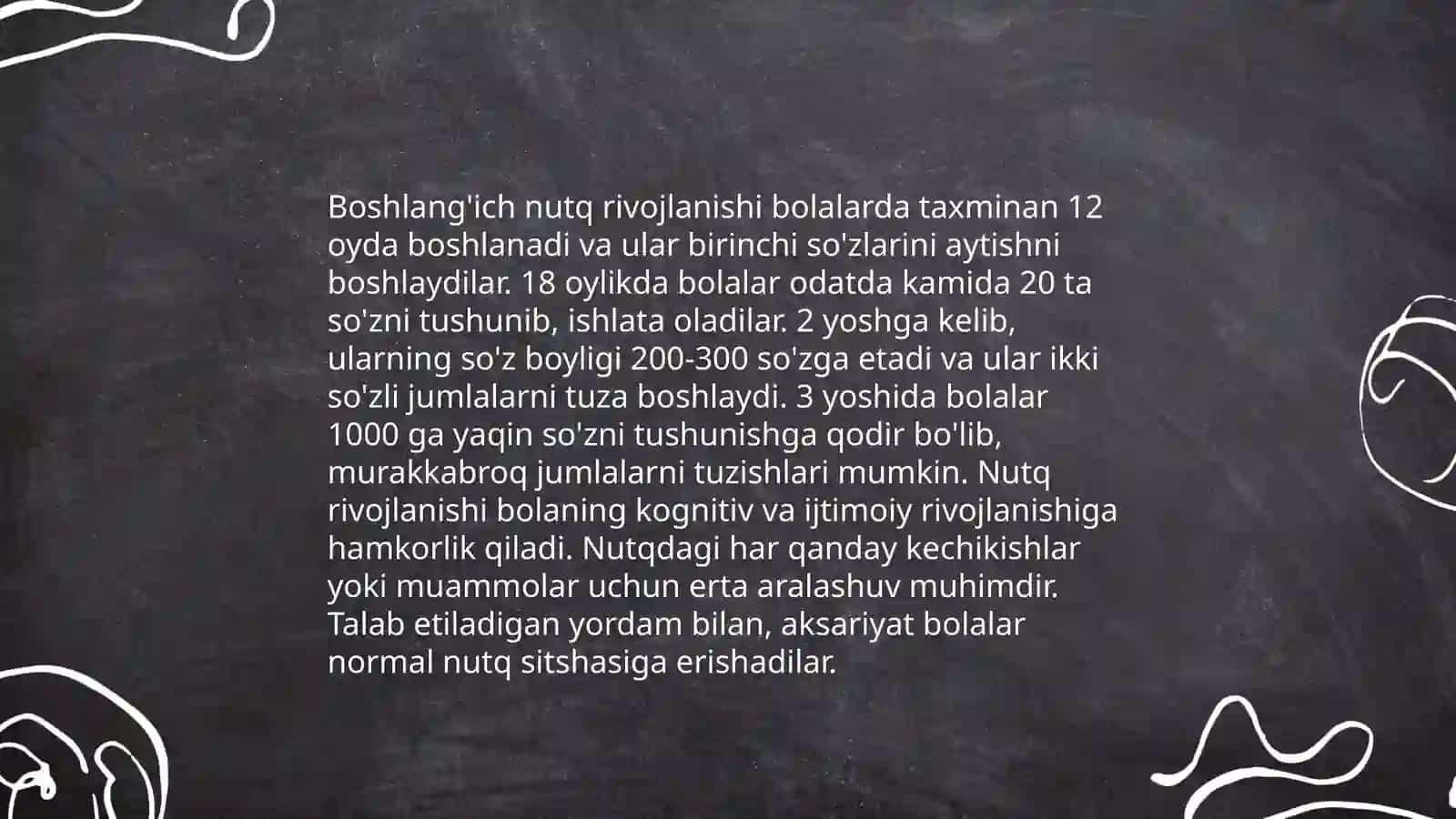 Nutqida nuqsoni boʻlgan bolalar uchun kompleks taʼlim 4