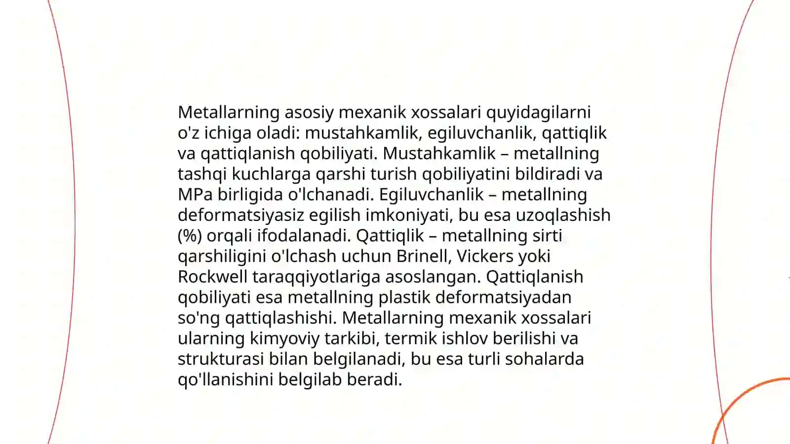 Metal va qotishmalarning mexanik xossalari 4