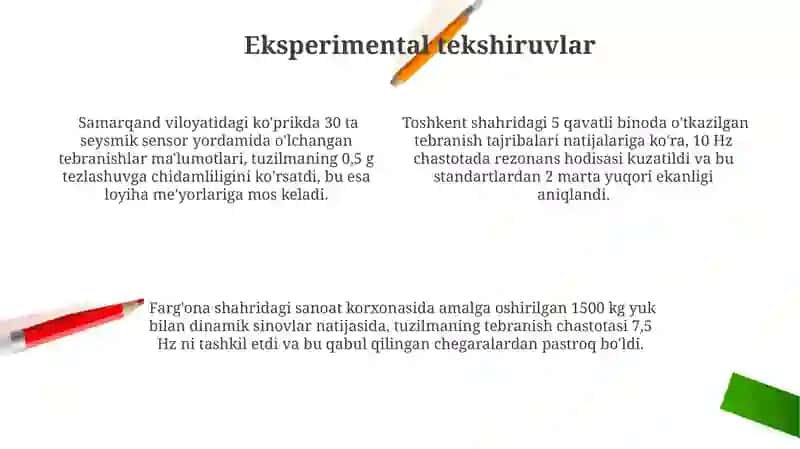 Tebranishli vaziyatlarni tekshirish 4