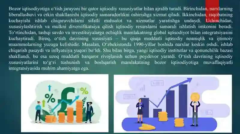 Bozor iqtisodiyotiga o‘tish davri va uning O‘zbekistondagi xossalari 4