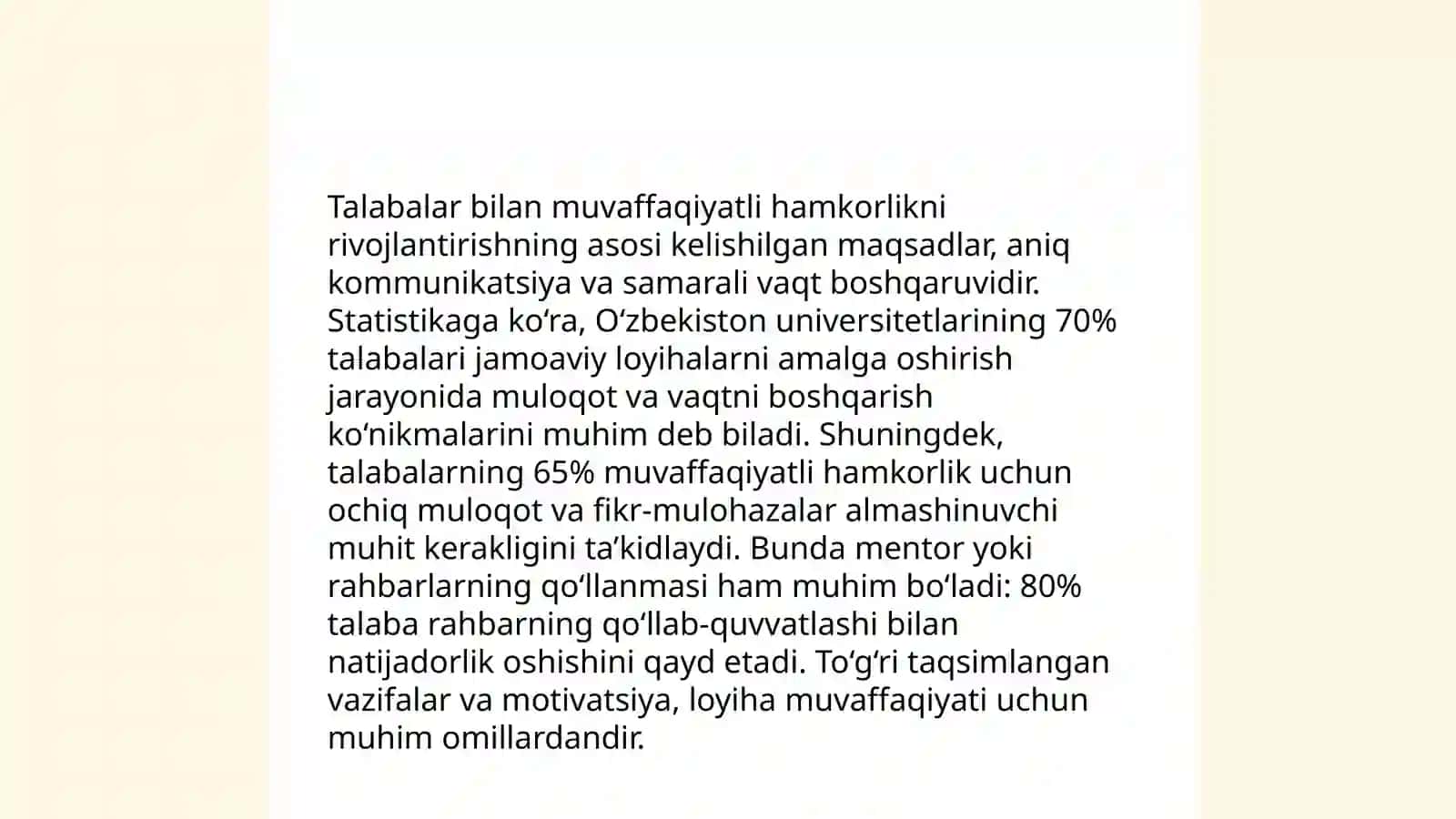Musiqa mashgʻulotlarini tashkil etish hamda hamkorlik faoliyatlarida yuzaga keladigan kasbiy muammolarni bartaraf etish strategiyalari 4