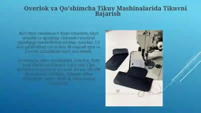 Overlok va Qo'shtirnovchi Tikuv Mashinalari 4