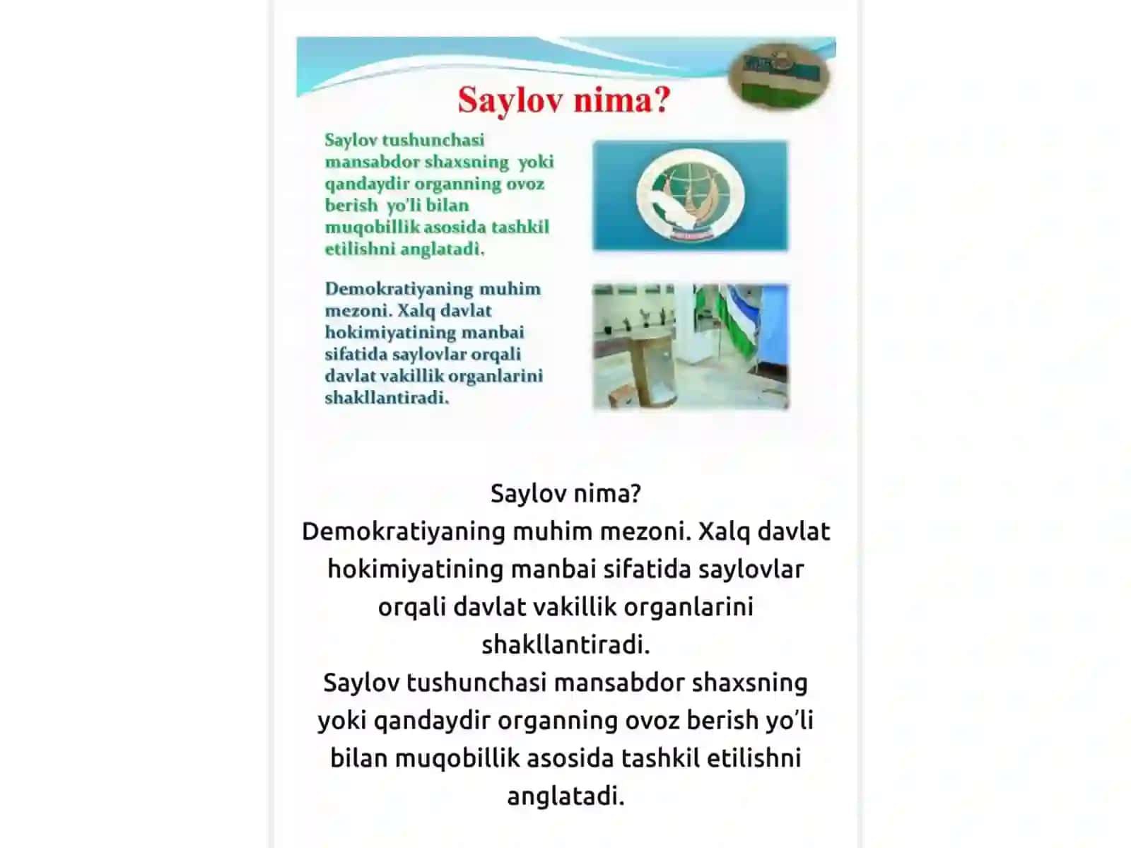 Saylov huquqierkinligi-Fuqorolik jamiyatining sharti 4