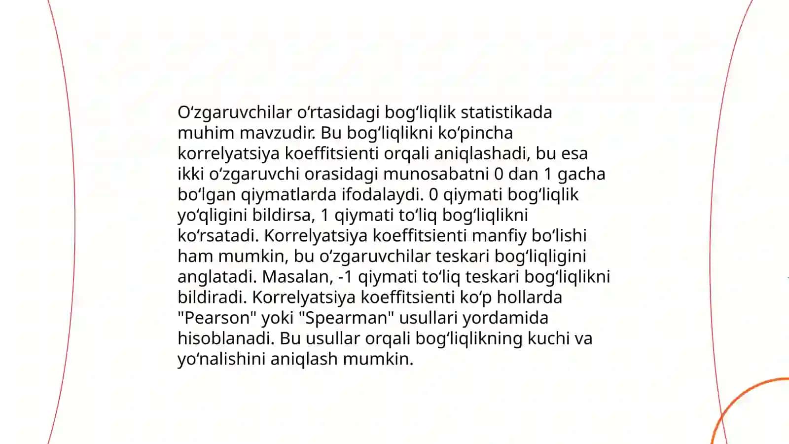 Ko'p omilli korrelyatsiya koeffitsienti asoslari 4