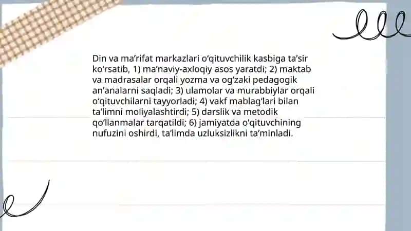 Oʻqituvchilik kasbining qadimiy davrlardagi ildizlari 4