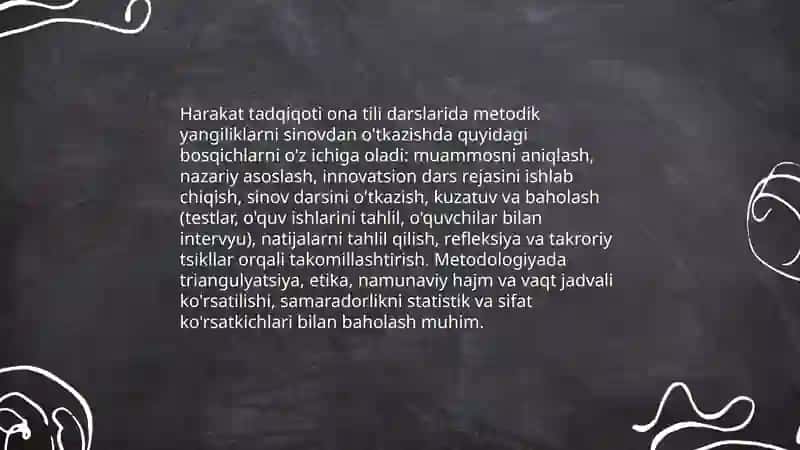 Ona tili o'qitish metodikasining ilmiy-tadqiqot metodlari 4