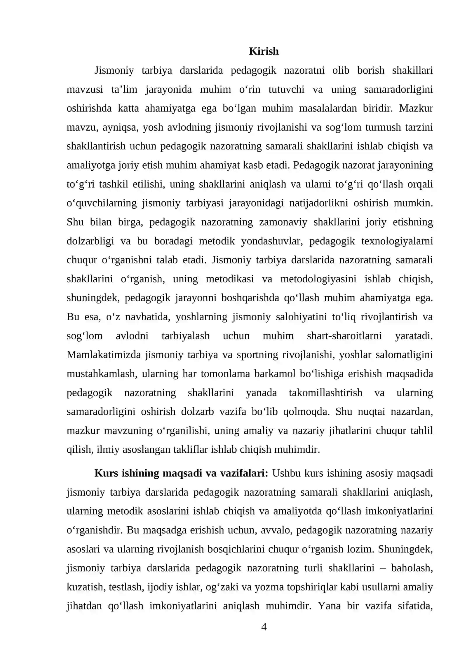 Jismoniy tarbiya darslarida pedagogik nazoratni olib borish shakillari 4